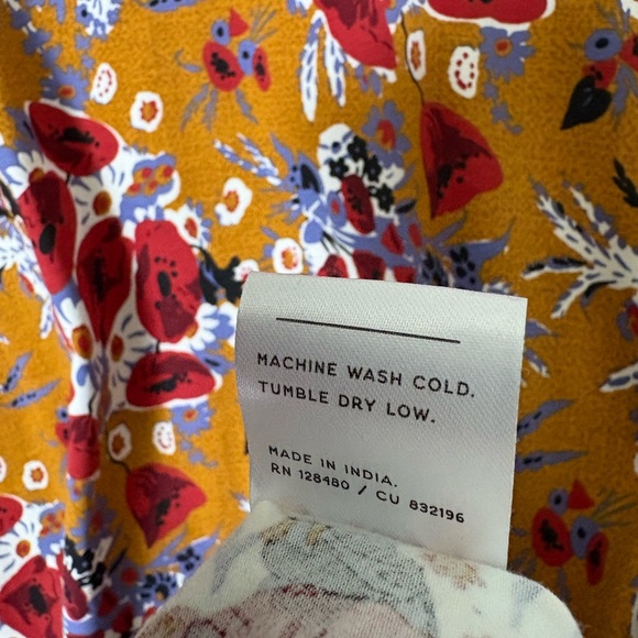 Pact organic cotton XS fit & flare open-back midi dress with pockets! NWOT - Picture 5 of 5